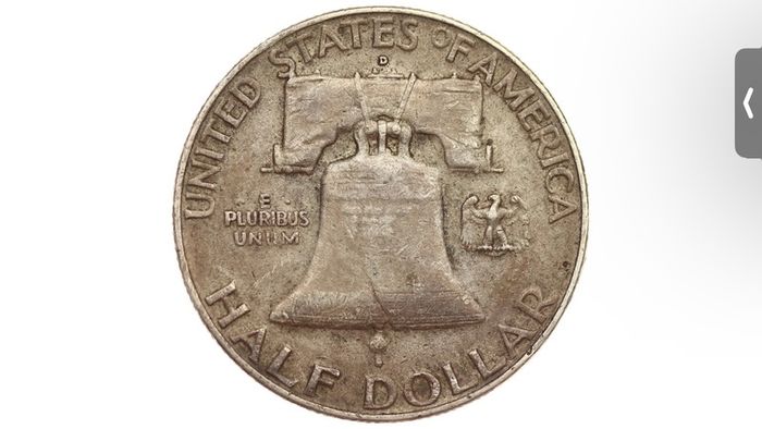 B.Franklin Half Dollar 1957 D