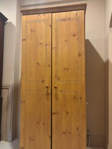 lovely pine wardrobe
