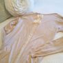 Beige Jumper with Bows at Back - Size 14 Image 5