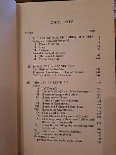 1st ed The Lays of Beleriand J.R.R. Tolkien