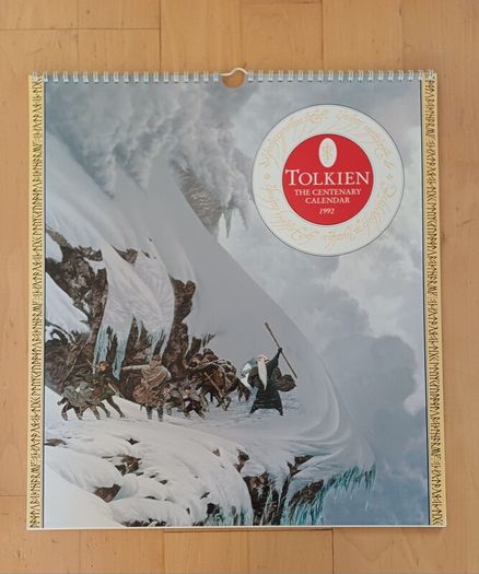 JRR TOLKIEN Six Vintage Calenders