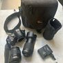 Nikon D40x Body, 2 lenses, charger and bag. Full starter kit! Image 3