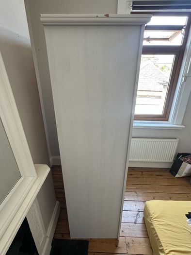 Ikea Aspelund White 2-door Wardrobe