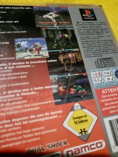 Tekken 3 PlayStation 1ps1 PlayStation 2 ps2 games Original