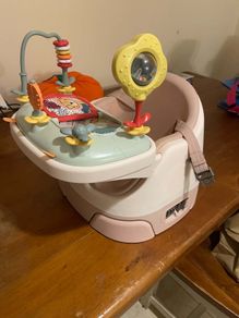 Bug 3-in-1 Floor and Booster Seat with Activity Tray