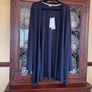 Samoon. Further Reduced New Navy Cardigan . Length Is 33 Inches Image 9