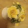 Vintage 70's Bone China Flower Posy Image 2