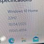 HP G60-100EM F1291EA#ABU 2GB Ram Windows 10 home, 64 bit operating system Image 10