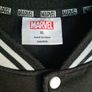 mens Primark MARVEL Black Panther Varsity jacket coat black Size XL Image 6