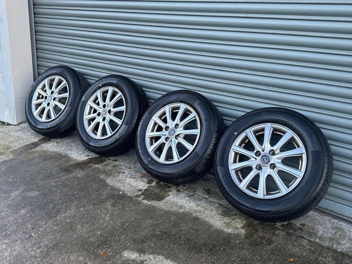 Set of Wheels R14, 4x100, 175/70, Like NEW