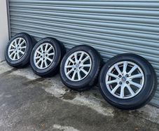 Set of Wheels R14, 4x100, 175/70, Like NEW