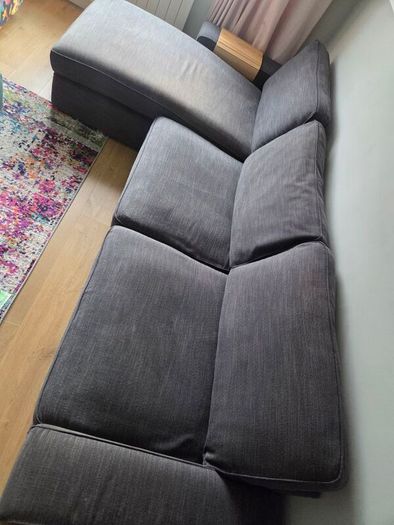 kivik 3 seat sofa and chaise