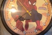 spiderman clock