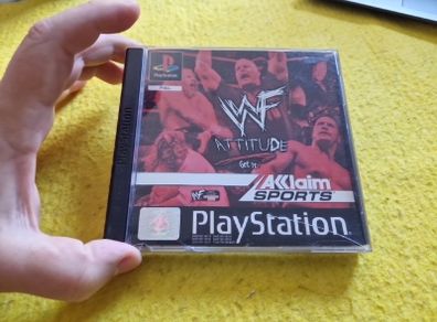 Wf Attitude Get it PlayStation1 Ps1 PlayStation2 Ps2 games Original