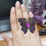 Vintage Butterfly Ring Image 4