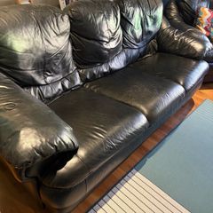 Leather sofa