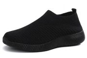 Sneakers  black, white, powder pink 4-7