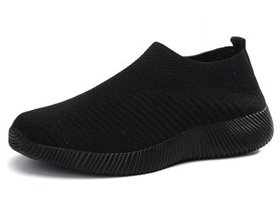 Sneakers  black, white, powder pink 4-7