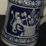 Vintage West German Lidded Beer Stein Kopfenumab Gotterhalt's with Handle Image 3