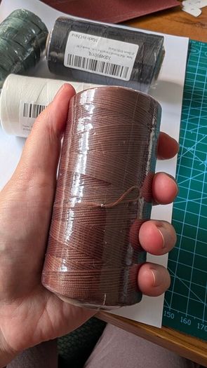 Waxed thread 100D