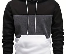 Casual Pullover with Kangaroo Pocket