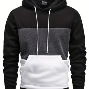 Casual Pullover with Kangaroo Pocket