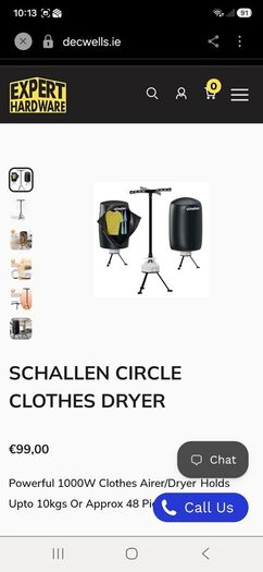 Clothes dryer Schallen