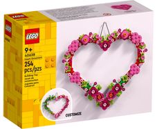 Lego Heart Ornament 40638