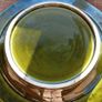 Antique Green Ash Tray Large Image 5
