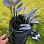 Golf clubs & size 7 shoes Image 5