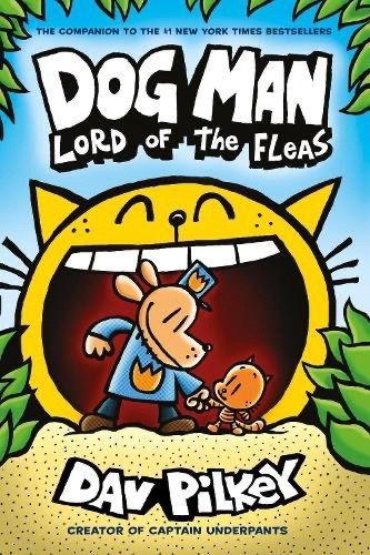 Dav Pilkey Dog Man 3 Book Bundle (Books 2, 5, 8) Graphic Novels