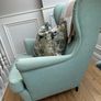 Mint Green Strandmon Chair Image 2