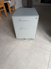 Metal filing cabinets