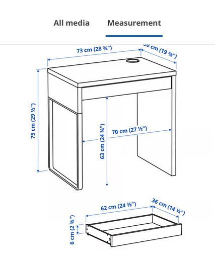 Home Desk Ikea Micke