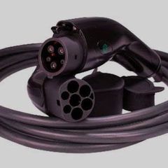 Type 1 to Type 2 EV Charging Cable