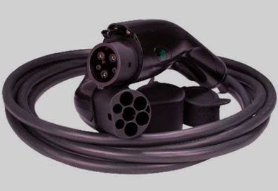 Type 1 to Type 2 EV Charging Cable