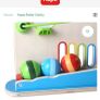 Hape Roller Derby Toy Wooden Marble Racing Toddler Montessori Educational Image 4