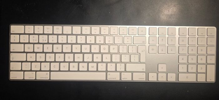 Apple magic keyboard with numeric keypad