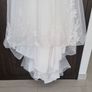 A Line Wedding Dress and Veil Image 9