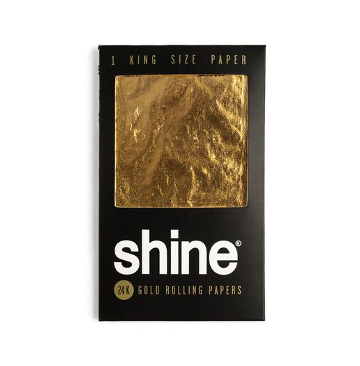 Shine 24K Gold King Size Rolling Paper