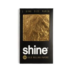Shine 24K Gold King Size Rolling Paper