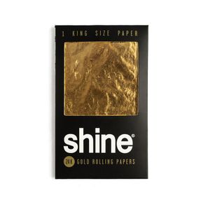 Shine 24K Gold King Size Rolling Paper