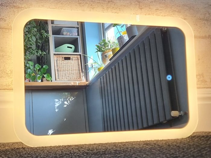 LED Bathroom Mirror Vanity Makeup Cosmetic 40x60cm Illuminated Bright Light Ensuite