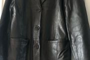 Black Leather coat