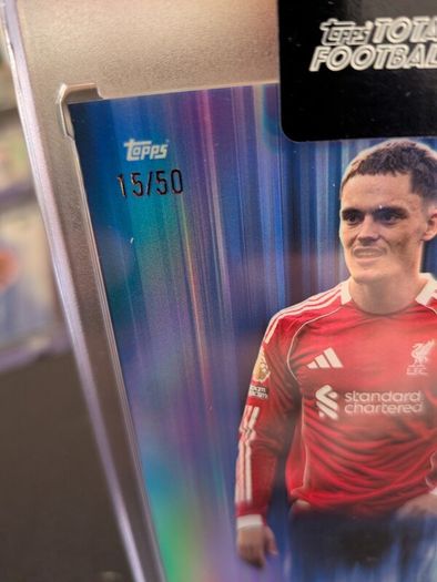Florian Wirtz Liverpool FC Topps Total Football Fusion /50