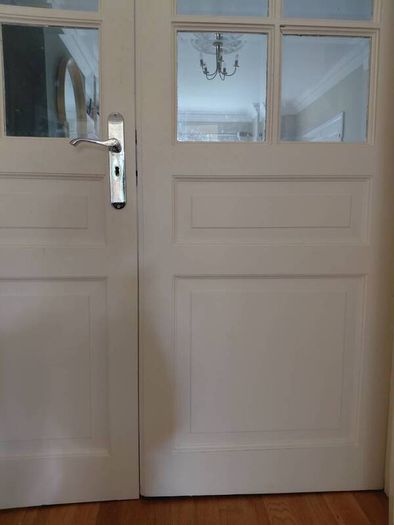 Internal French doors with windows