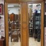 Antique French Mirrored Armoire Press / Wardrobe Image 2