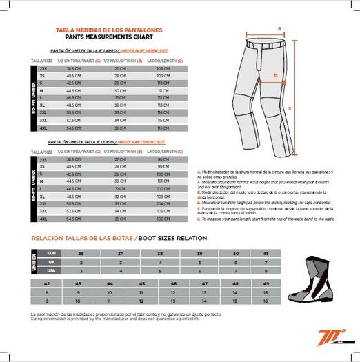 Seventy Degrees SD-PT1 motorbike pants size M