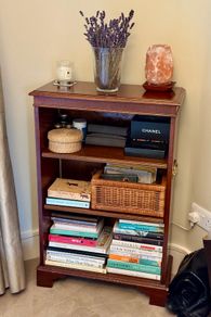 Pair of Georgian Style Mahogany Dwarf Open Front Bookshelves