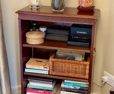 Pair of Georgian Style Mahogany Dwarf Open Front Bookshelves